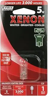 Feit Electric BP5XN-12 Xenon 5-Watt Halogen Bulb