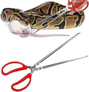 Cozioz 38 cm Snake Feeding Tongs – Extra Long Tweezers for Reptiles, Perfect for Corn & Ball Pythons, Bearded Dragons, Geckos & More – Ideal Terrarium & Tank Accessories