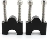 for Kawasaki W400 250TR(TR250) ZRX1200R Z125 Riser Clamp Handle Bar Risers Motorcycle Raise Handlebar Riser Mount Clamp Adapter Handlebar Riser Clamp