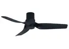 Energy saving Ceiling Fan Flat Nautica Black Dc Remote Control