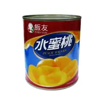 在飛比找momo購物網優惠-【飯友】水蜜桃825g