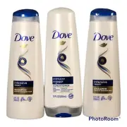 DOVE Intensive Repair Shampoo and Conditioner, 3 Pack
