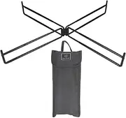 Folpus Foldable Cooler Stand Suitcase Rack Multifunctional Metal Storage Bin Stand Ice Box Holder for Travel Fishing Picnic Outdoor