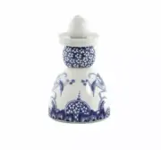 NEW Royal Delft Proud Mary 01 Blue & White Collectible - Flower Peacocks