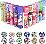 AUAUY 12 PCS Classic Kaleidoscopes Toy, Vintage Retro Kaleidoscopes Educational Toys for Kids Birthday Christmas Stock Stuffers Bag Fillers Birthday Party School Classroom Prizes(Random Color)