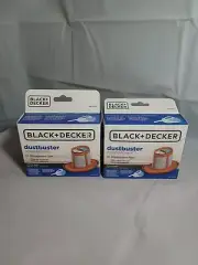 Two BLACK+DECKER Dustbuster Advanced Clean + REPLACEMENT FILTER #HHVKF10