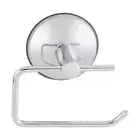 Stainless Steel Bathroom Toilet Suction Cup Paper Roll Holder Bar HOT