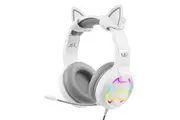 Playmax Cat Ear Gaming Headset (White)