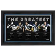 Canterbury Bulldogs The Greatest Signed Print Framed
