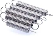 5Pcs Wire Dia 0.8mm S Hook Extension Spring OD 6mm 304 Stainless Cylindroid Helical Pullback Tension Coil Spring Length 20-60mm(0.8x6x20mm)