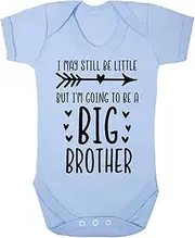 [Miammo] I may be little but I'm going to be a big brother (pregnancy baby announcement) [BBY3] baby grow vest