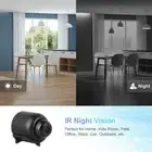Wireless In/outdoor Mini Camera WIFI Camera Smart IR Home 1080P Security