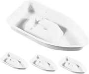 ERINGOGO 4pcs DIY Ship Model Kit Sailboat for Home Office Decor Creative Crafting for Encourages Imagination and Collaboration Safe Rounded Edges