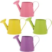 4 Pcs Mini Watering Can Travel Toddler Kettle for Plants Miniature Bulk