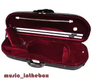 Light Weight - 4/4 Enhanced/Moon Shape Designed Violin Case + Violin String Set
