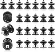 Pack of 22 Door Panel Fixing Clips, Door Panel Clips, Fixing Clips T5, Replacement Clips for VW T4, 7L6868243 Brackets Car Trim for A1, A4, A5, A6, Golf 5, 6, 7