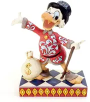 Disney Traditions Treasure Seeking Tycoon Scrooge Jim Shore Figurine