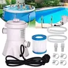 Swimming Pool Electric Filter Pump Paddling Pool Water Flowclear 220V 300gal/H