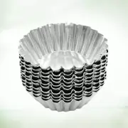 40 Pcs Mini Pie Tins Tart Pan Bakeware Round Cake Cookie Cutter