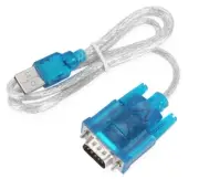 Serial Port RS232 DB 9-Pin To USB Adapter Cable For Mac PC Linux OS