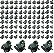 Plant Support Clips, Plant Support Clips | Vista Orchid Clips 100 Plant Support Garden Clips, Flower and Vine Clips, Stable Trellis Clips for Vines, Flower Stems, Support Vine Growth