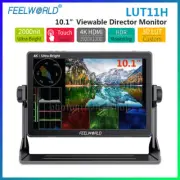 FEELWORLD LUT11H 10.1" 2000nit Director Monitor Full HD 4K HDMI for DSLR Cameras