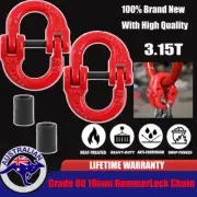 G80 10mm HammerLock Chain Connectors Connecting Link 4X4 WLL 3.15Ton joiner 4WD