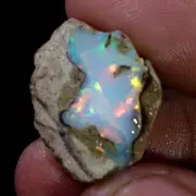 12.30Ct Original AAA+ Ethiopian "Play-Of-Color" Fire Opal Rough Natural Gemstone