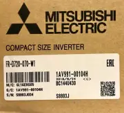 MITSUBISHI FR D720 070 W1 3 Phase Drive Inverter 7-10.5 AMP 200-240 VAC 1AV991