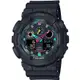 CASIO卡西歐 G-SHOCK 電競時尚 雙顯手錶 GA-100MF-1A