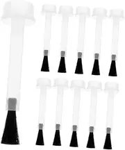GANAZONO 20Pcs Gel Polish Bottle Brush Replacement Nail Polish Applicators for Easy Application Lightweight Compact Nail Art Brushes for Gel Nail Polish Bottles