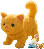 Robot Cat - Electric Fake Cat | Cute Animals Toys for Daughter Girls Boys Son Mother's Day Thanksgiving Valentine's Day Family Home Offices