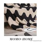 【卓時精選】MOMO HOME小紅書北歐風半邊絨針織沙發毯子空調毯夏季披肩