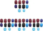 ULTECHNOVO 4sets Ac Caps Air Conditioning Ac Charging Port Caps for Cars High Low Pressure 10pcs*4