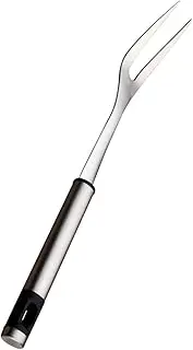 Outdoor BBQ Spit Fork Stainless Steel BBQ Grill Fork Meat Carving Tool