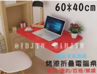 在飛比找Yahoo!奇摩拍賣優惠-60*40cm 壁掛 烤漆折疊桌 電腦桌【奇滿來】家用 簡易