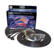 Taylor 73051 Universal Spiro Pro Ignition Wire Set 90 Deg. Boot 8mm Black