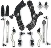 14pcs Front Lower Control Arm Sway Bar Link Ball Joint Kit Compatible For Toyota RAV4 2006 2007 2008 2009-2017 2018 480690R010