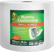 Duck Brand Bubble Wrap Roll, Original Bubble Cushioning, 12" x 175', Perforated Every 12" (286891)