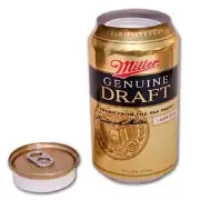 Miller Genuine Draft secret trick beer can safe hide valuables diversion MGD