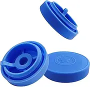 3 Pack 5 Gallon Water Jug Cap,Silicone Reusable Replacement Cap,Non Spill Bottle Caps for 55mm Bottle Water Dispenser Caps
