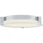 Abra Lighting 30010FM-CH Matrix LED 11.8 inch Chrome Flush Mount Ceiling Light