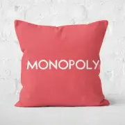 Monopoly Go Square Cushion