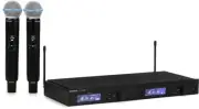 Shure SLXD24D/B58 Digital Wireless Dual Handheld Microphone System - H55 Band