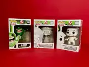 Funko Pop! Ghostbusters Lot - Slimer #108, Rowan’s Ghost #308, Gertrude #307