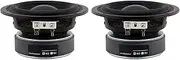 JINGERL Woofer Subwoofer 4 Inch Speaker 4Ohm 8Ohm 40W Long Stroke 25mm Core Speaker Low Frequency Bass Deep Bass Loudspeaker Subwoofer (Color : 2 Pieces 4Ohm)