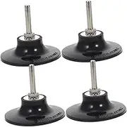Plum Blossom Torque Plastic Tray 4pcs Disc Pad Holder Sanding Disc Attachment for Electric Air Tools