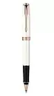 Parker Sonnet Pearl & Gold Trim Rollerball Pen New In Bx Made In France S0947380