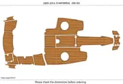 2010 CHAPARRAL 206 SSI Swim Platform Cockpit Boat EVA Foam Faux Teak Deck Floor