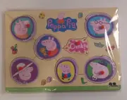 Peppa Pig Wooden Peg Puzzle 2003 Tree Toys New Childrens